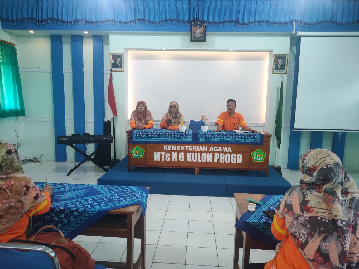 MTs Negeri 6 Kulon Progo Resmikan Pergantian Visi dan Misi Perpustakaan Darul Ilmi